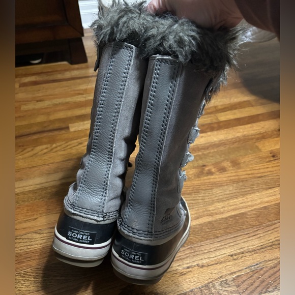 Sorel Joan of Arctic grey winter boots women’s - Picture 4 of 7